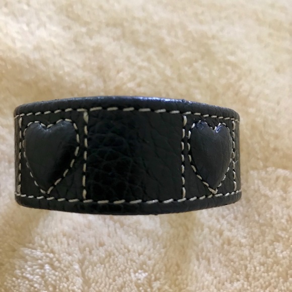 Brighton Leather Bracelet with Silver Toggle Clasp - Picture 2 of 6